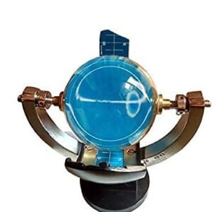 Sun Shine Recorder Optical, Campbell-Stokes Recorder Complete with One Year Chart Strips and Wooden Box, Vintage Style Glass Sphere Ball