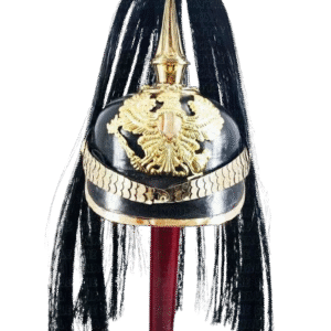 German Pickelhaube Helmet Prussian Imperial Grade Leather Helmet Halloween Gift