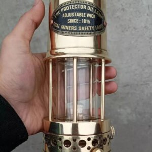 7 inch Brass Anchor Oil Lamp Nautical Maritime Ship Lantern Lamp