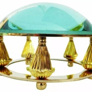 4" Antique Brass Desk Magnifier for Map, Newspaper Reading - Antique Vintage Style; Grandparent Gift, Gift for Men, Gift for Son, Mom's Gift