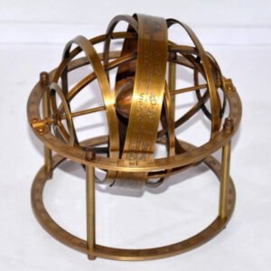 Antique Brass Armillary Brass Sphere Globe Brass Collectible Gift For Birthday