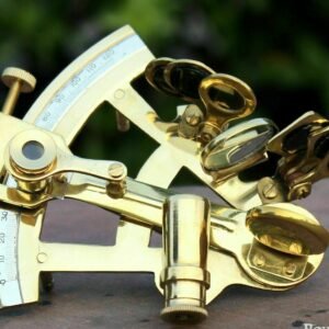 Sextant Brass Nautical Marine Antique Maritime Astrolabe Vintage Solid Gift