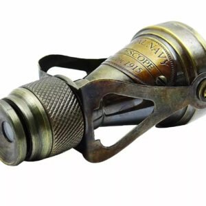 Nautical Antique Brass Monocular Binocular Telescope Spyglass Scope Vintage