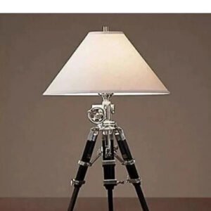 Royal Master Spotlight Nautical Search Light Chrome Tripod Floor Lamp Home/Offi