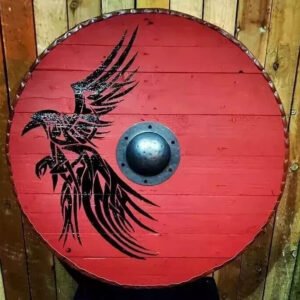 24″ Round Wooden Shield